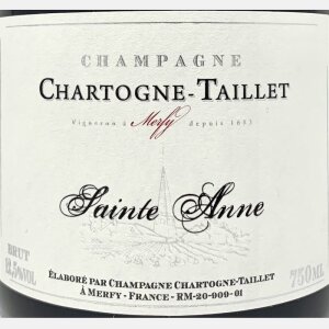 Champagne Cuvee Sainte Anne Brut - Chartogne-Taillet