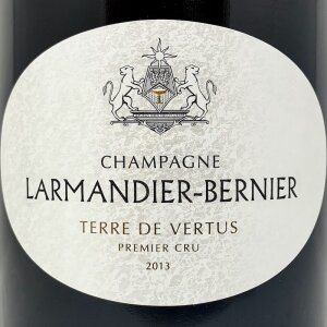 Champagne Terre de Vertus  non dose Premier Cru 2013 Bio...