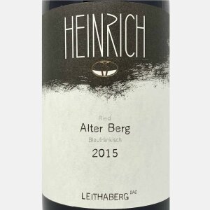 Blaufränkisch Alter Berg Leithaberg DAC 2015 Bio - Heinrich