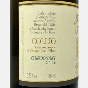 Chardonnay Collio DOC 2016 - Borgo del Tiglio