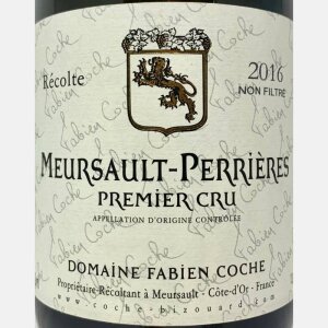 Meursault-Perrieres Premier Cru AOC 2016 - Fabien Coche