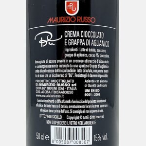 Bù Crema di Cioccolato e Grappa di Aglianico con Latte di Bufala 0,5L 15% Vol. - Maurizio Russo