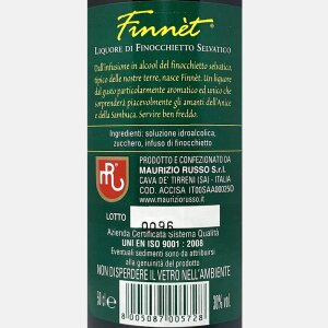Liquore al Finnocchietto Selvatico Finnèt 0,5L 30%...