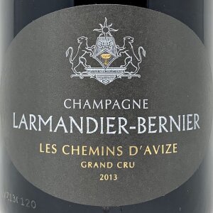 Champagne Les Chemins dAvize Blanc de Blancs Grand Cru...