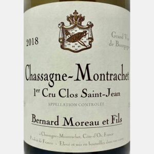 Chassagne Montrachet Premier Cru Clos Saint Jean AOC 2018...