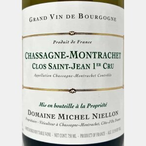 Chassagne Montrachet Premier Cru Clos Saint Jean AOC 2018...
