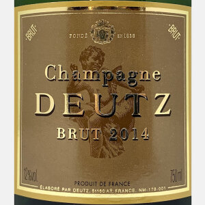 Champagne Brut Millésimé 2014 AOC - Deutz