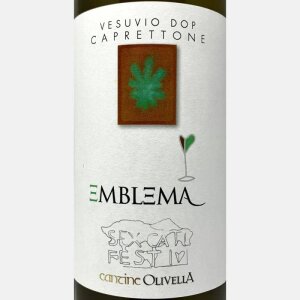 Caprettone del Vesuvio Emblema DOP 2020 - Cantine Olivella
