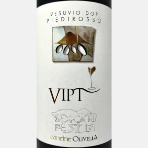 Piedirosso Vesuvio Rosso Vipt DOP 2020 - Cantine Olivella
