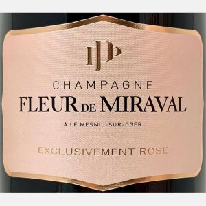 Champagne Fleur de Miraval Exclusivement Rosé ER1...