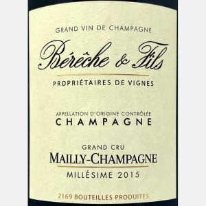 Champagne Mailly Grand Cru AOC 2015 -...