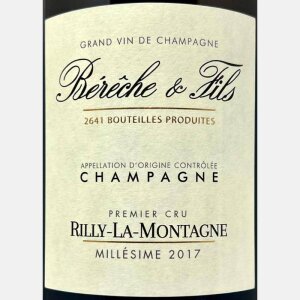 Champagne Rilly-La-Montagne Premier Cru AOC 2017 -...