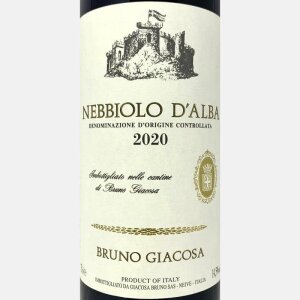 Nebbiolo d´Alba DOC 2020 - Bruno Giacosa