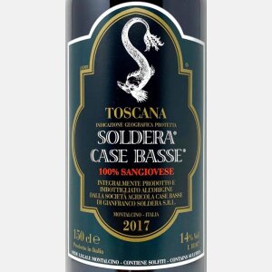 Soldera Case Basse Sangiovese Toscana IGP 2017 Magnum...