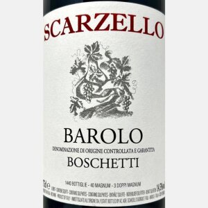 Barolo Boschetti DOCG 2017 - Scarzello