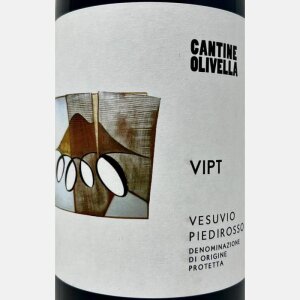 Piedirosso Vesuvio Rosso Vipt DOP 2021 - Cantine Olivella