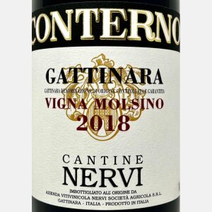 Gattinara Vigna Molsino DOCG 2018 - Conterno Cantine Nervi