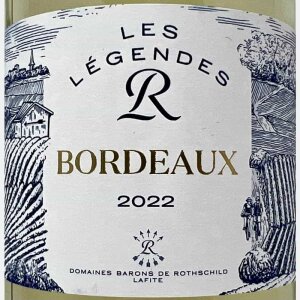 Les Légend R Blanc Bordeaux AOC 2022 - Domaines...