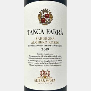 Tanca Farra Sardegna Alghero Rosso DOC 2019 - Sella &...