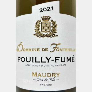 Pouilly Fume AOP 2021 - Domaine de Fontenille-Maudry