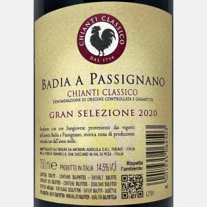 Chianti Classico Gran Selezione Badia a Passignano DOCG 2020 - Marchesi Antinori