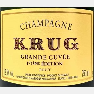 Champagne Grande Cuvee 171 Edition Brut AOC Gift box - Krug