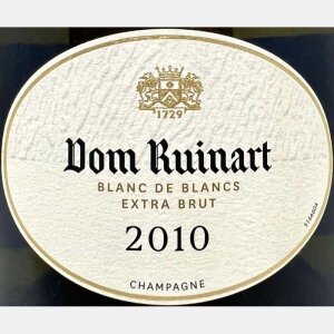Champagne Dom Ruinart Blanc de Blancs Extra Brut AOC 2010...