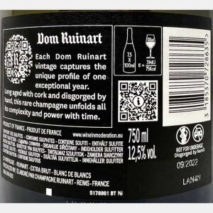 Champagne Dom Ruinart Blanc de Blancs Extra Brut AOC 2010 Gift box - Ruinart