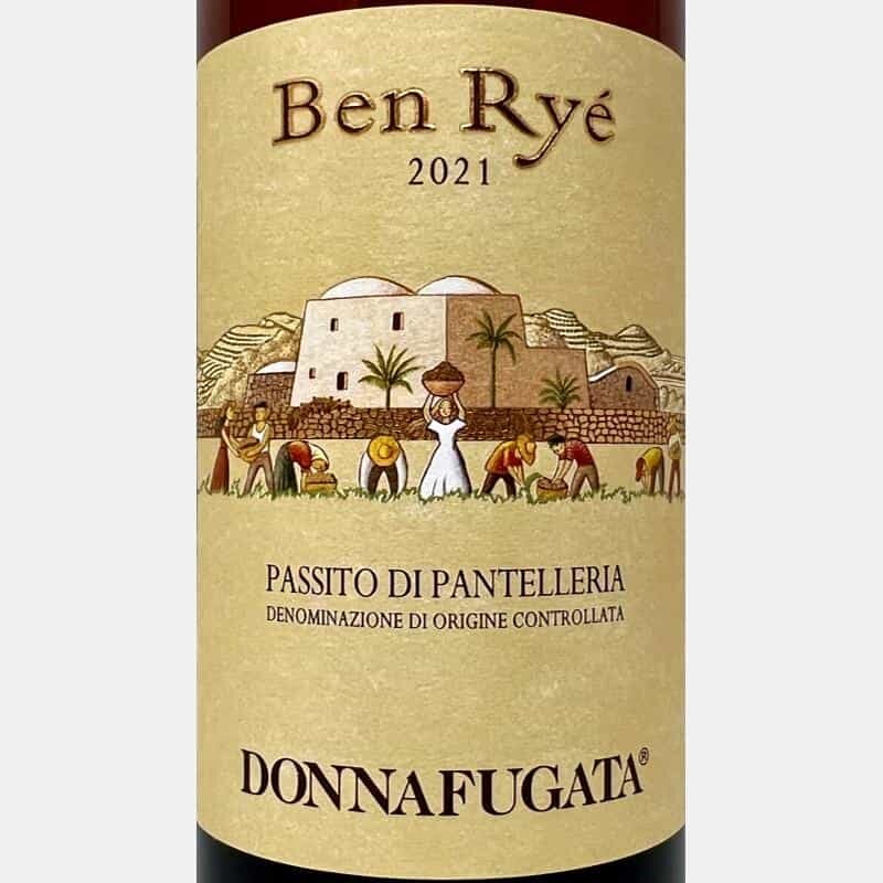 Passito di Pantelleria Ben - 2021 , € 0,375L 31,00 - Halbe Donnafugata DOP Rye