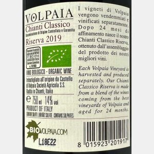 Chianti Classico Riserva DOCG 2019 Bio - Castello di Volpaia