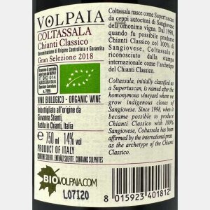 Chianti Classico Gran Selezione Coltassala DOCG 2019 Bio - Castello di Volpaia