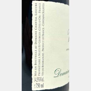 Volnay AOC 2019 Bio - Domaine Chantal Lescure
