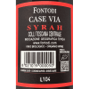 Syrah Case Via Toscana IGT 2021 Bio - Fontodi
