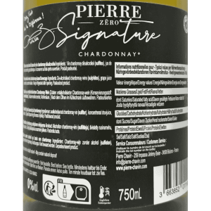 Pierre Zero Signature Chardonnay Alcohol Free - Pierre Chavin