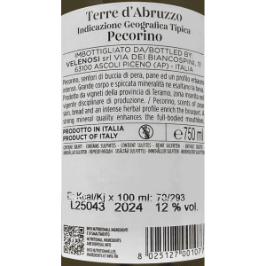 Pecorino Colli Aprutini Prope IGT 2024 - Velenosi