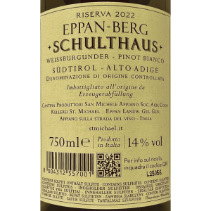 Weissburgunder Riserva Eppan-Berg-Schulthaus Alto Adige DOC 2022 - St. Michael-Eppan