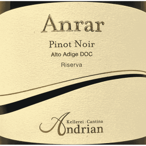 Pinot Noir Riserva Anrar Alto Adige DOC 2021 - Cantina...