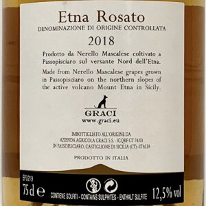 Etna Rosato DOC 2018 - Graci