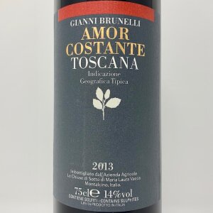 Amor Costante Rosso Toscana IGT 2013 - Gianni Brunelli Le...